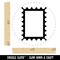 Postage Stamp Border Rubber Stamp for Stamping Crafting Planners